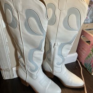 Altar’d State bow cowgirl boots